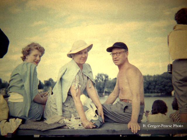 Ella, Doris and Albert 1954