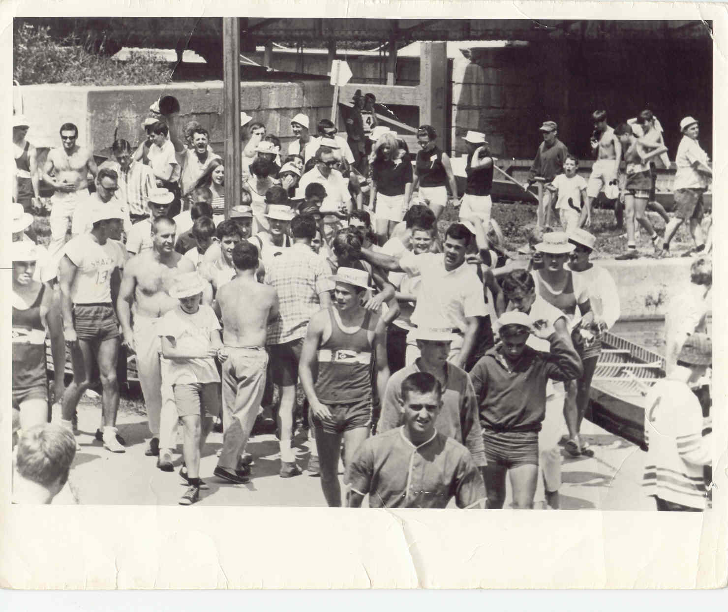 Carts Crowd at CCA 1966