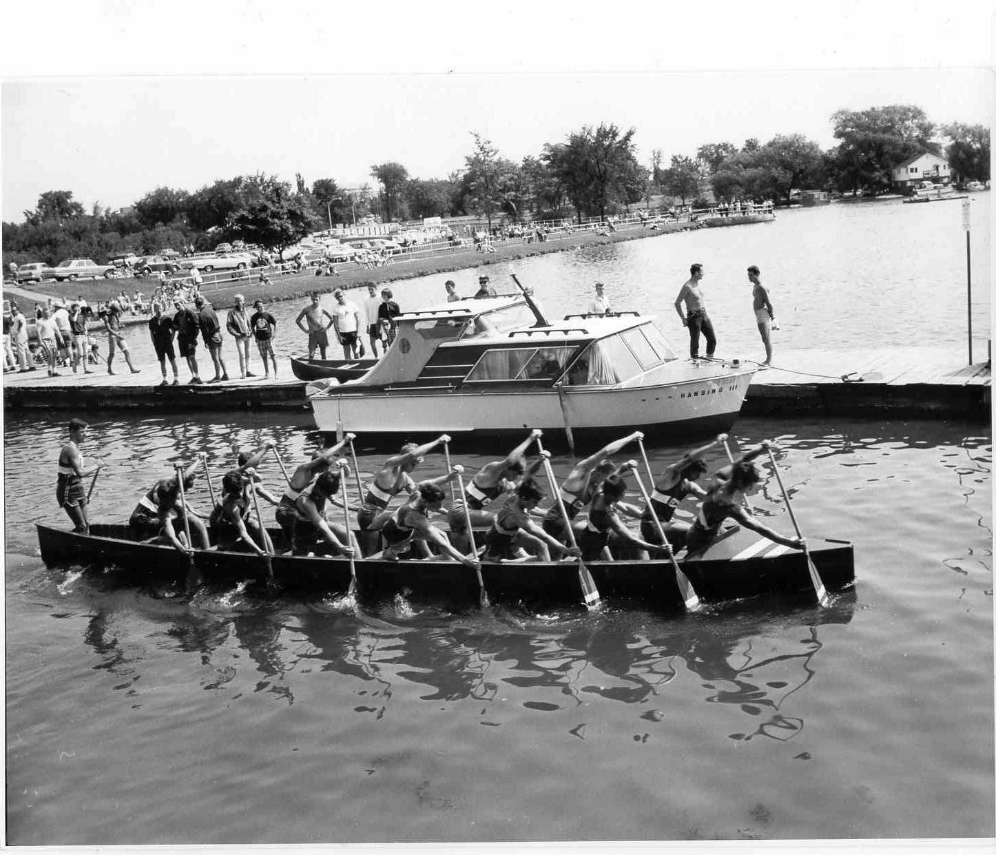 Juvenile War Canoe
